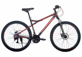 Велосипед Hartman Black Stone 27.5 Pro Disc Basis Black/Red