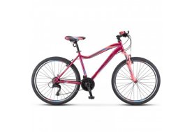 Велосипед Stels Miss 5000 V 26 вишнево розовый