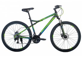 Велосипед Hartman Black Stone 27.5 Pro Disc Basis Black/Green