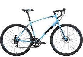 Велосипед Stark Gravel 700.1 D Голубой/Черный