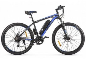 Электровелосипед ELTRECO XT 600 MD 27.5 черно-синий