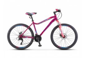 Велосипед Stels 5000 MD Miss 26 вишнево розовый